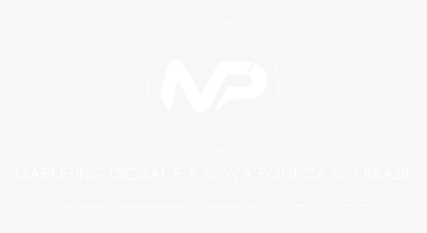 Nova Politica No Brasil - Johns Hopkins Logo White, HD Png Download, Free Download