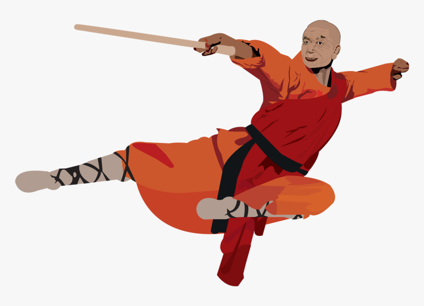 Monk Martial Arts Pose, HD Png Download, Free Download