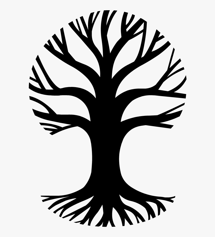 Tree Blackandwhite - Illustration, HD Png Download, Free Download