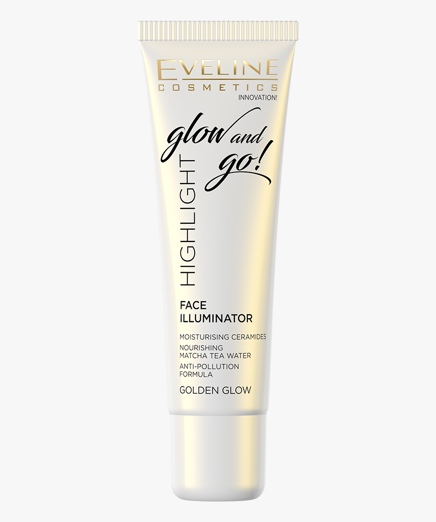 Eveline Face Illuminator Glow And Go 20ml - Eveline Glow&go Highlight Face Illuminator Golden, HD Png Download, Free Download