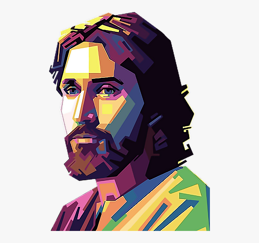 #jesucristo - Jesus Face Art Transparent, HD Png Download, Free Download