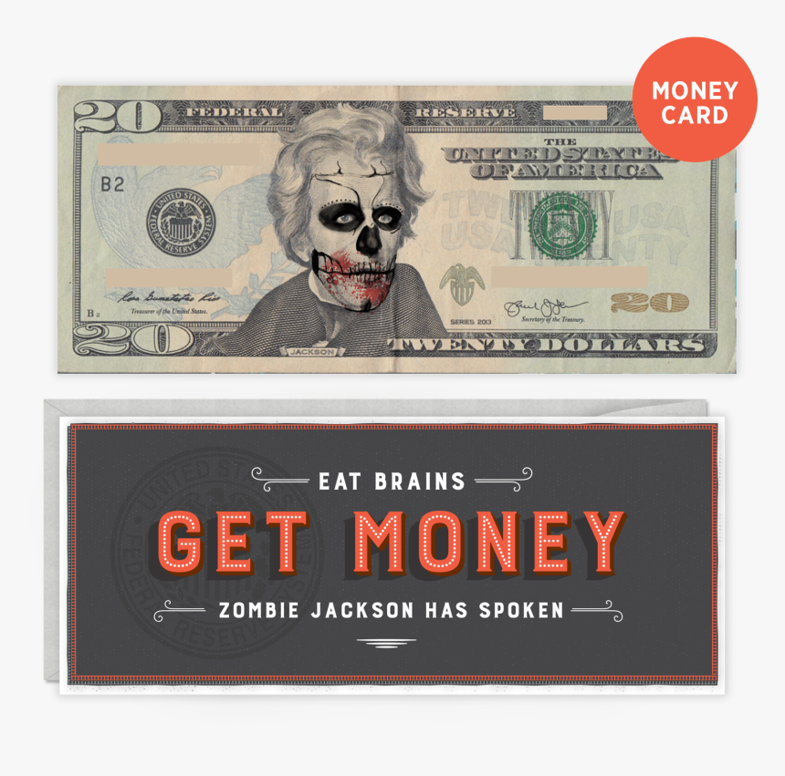 A Transparent Cover With Illustration Transforms A - 20 Dollar Bill Png, Png Download, Free Download