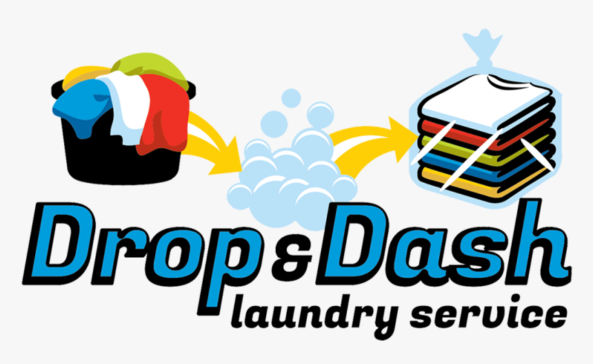 Drop & Dash Laundry Service, HD Png Download, Free Download