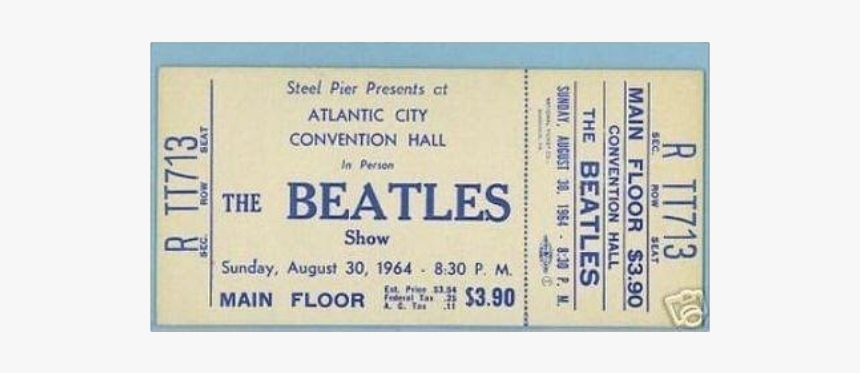 #moodboard #sticker #aesthetic #ticket #concert #thebeatles - Commemorative Plaque, HD Png Download, Free Download