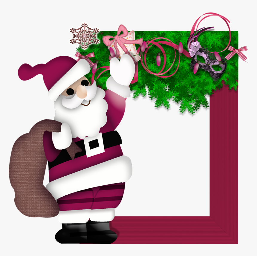 Cadres De Noel,png,frames Clipart , Png Download - Cartoon, Transparent Png, Free Download