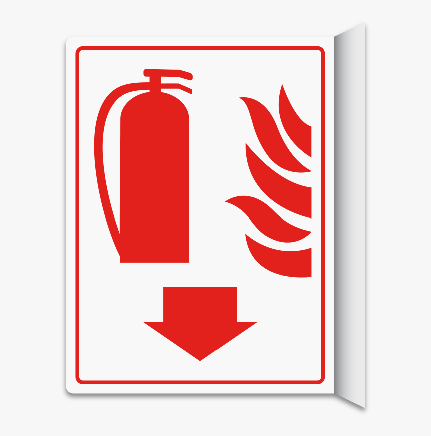 Fire Extinguisher 2 Way Sign, HD Png Download, Free Download