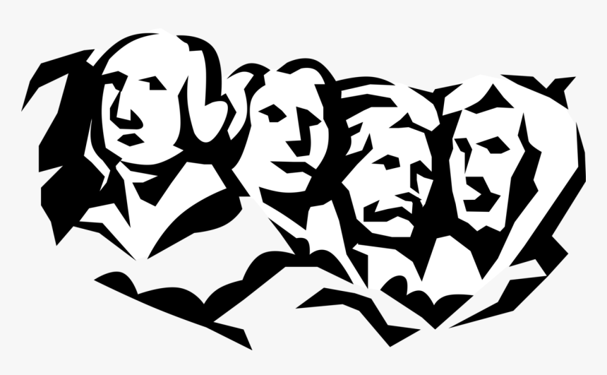 Mount Rushmore Clipart Sculpture - Mount Rushmore Clipart Png, Transparent Png, Free Download