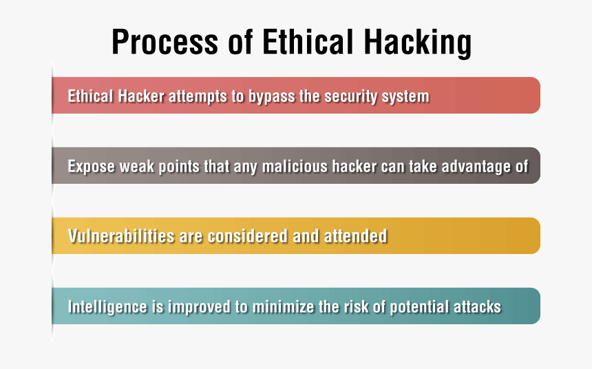Ethical Hacking Process, HD Png Download, Free Download
