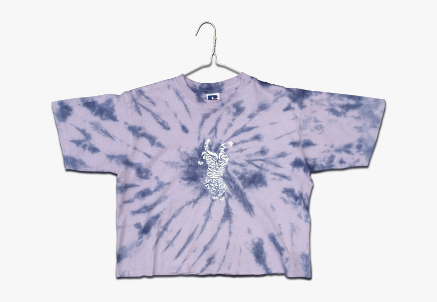 Tie Dye Tiger Lil Tee Product Main - Hibiscus, HD Png Download, Free Download