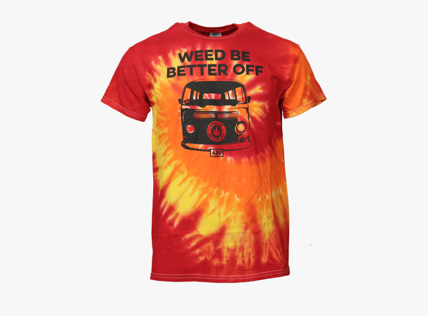 Wbbo Bus Logo , Tie Dye Blaze Pattern, Short Sleeve - Active Shirt, HD Png Download, Free Download