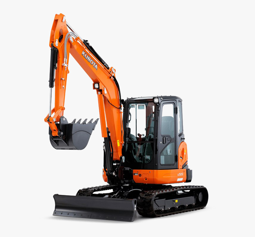 Excavator Png Image Background - Kubota U48 4 Excavator, Transparent Png, Free Download