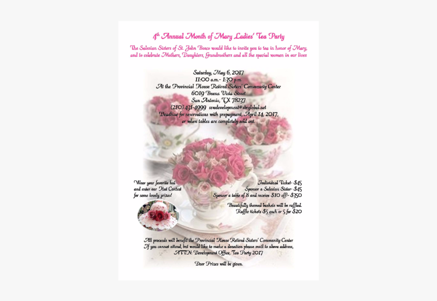 Tea Rose Centerpieces, HD Png Download, Free Download