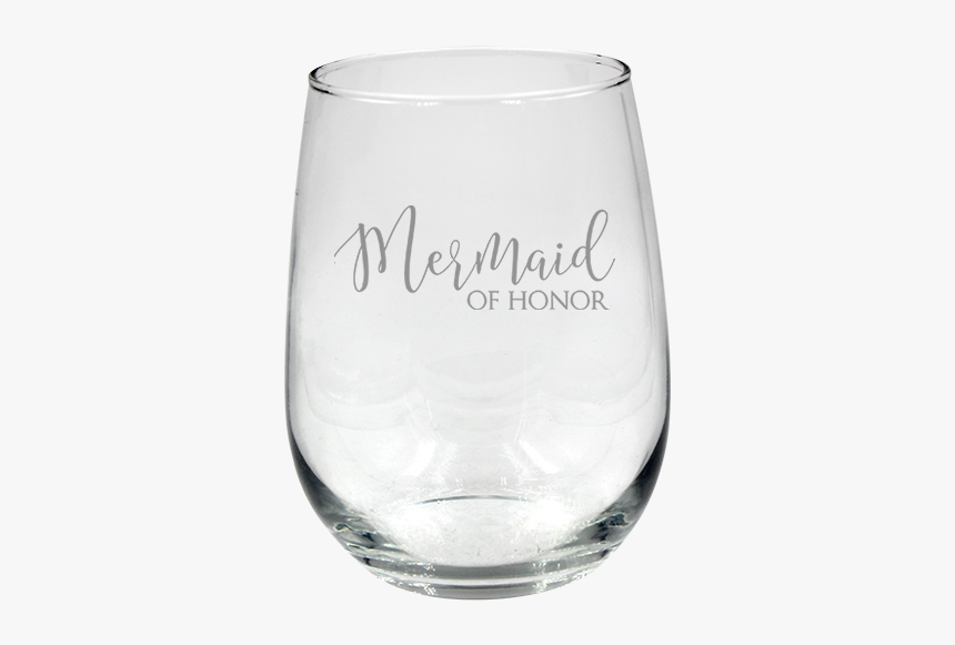 Mermaid Of Honor Stemless Wine Glass"
title="mermaid - French Bulldog, HD Png Download, Free Download