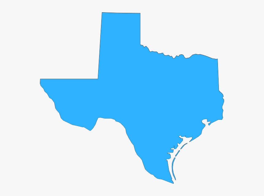 Texas Svg Clip Arts - Texas Flag Map Png, Transparent Png, Free Download