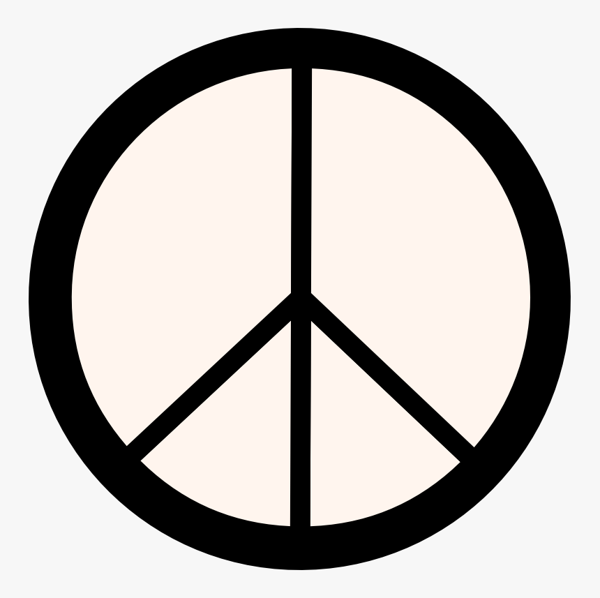 Peace Symbol Png - Peace Symbol, Transparent Png, Free Download