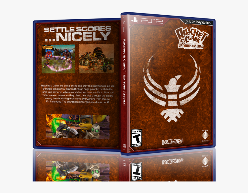 Ratchet & Clank - Ratchet And Clank Up Your Arsenal Cover, HD Png Download, Free Download