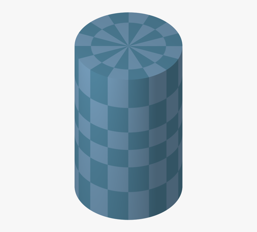 File - Blue-cylinder - Cylinder Png, Transparent Png, Free Download