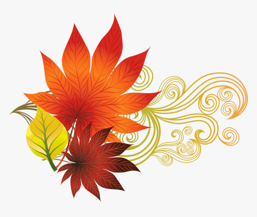 Pumpkin Leaves Clip Art, HD Png Download, Free Download