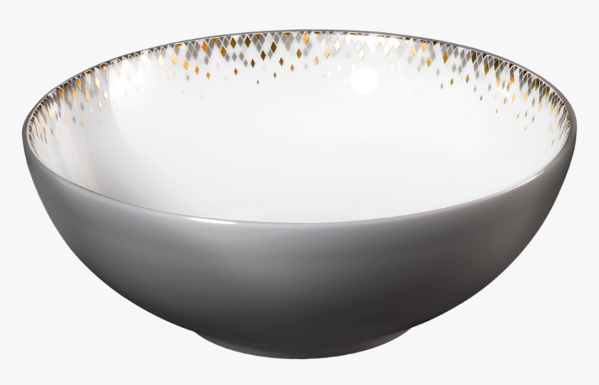 Haviland Souffle D"or Cereal Bowl With Eclipse Grey - Bowl, HD Png Download, Free Download