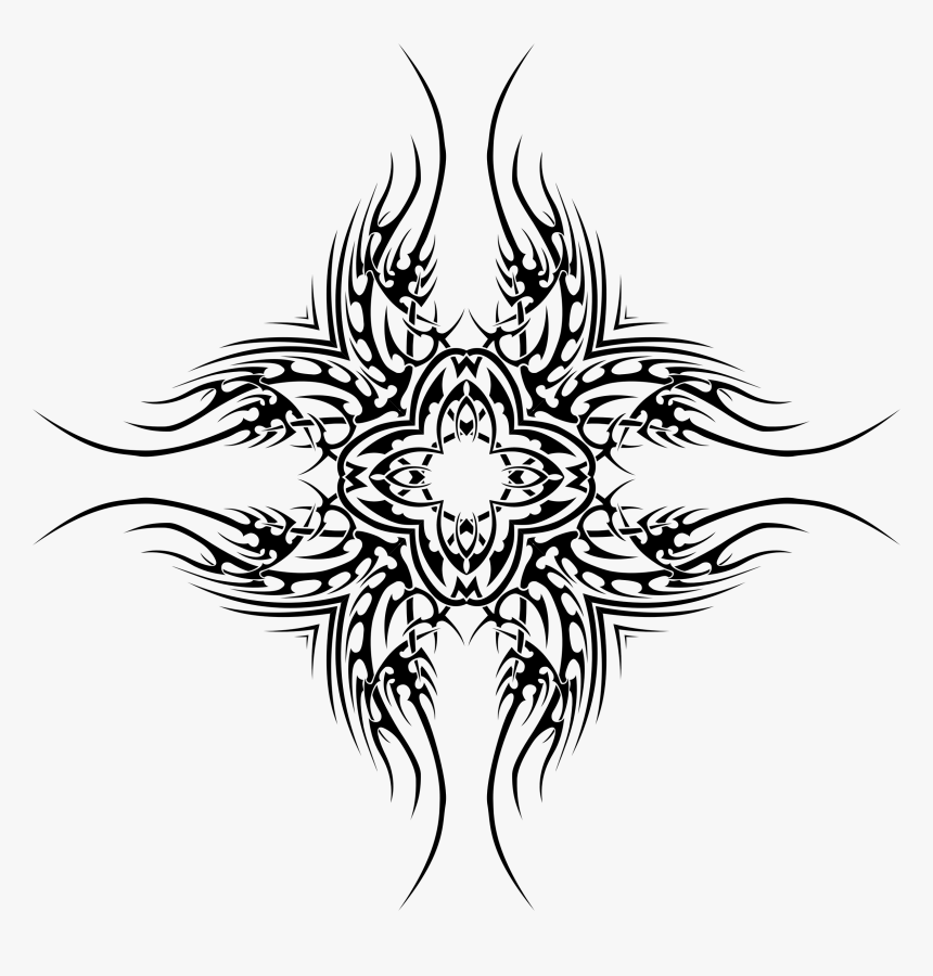 Tribal Art Drawing - Transparent Tribal Design Png, Png Download, Free Download