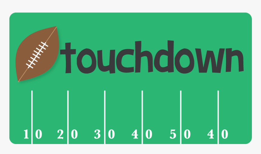 Footballtouchdown Png Touchdown Pinterest - Kick American Football, Transparent Png, Free Download