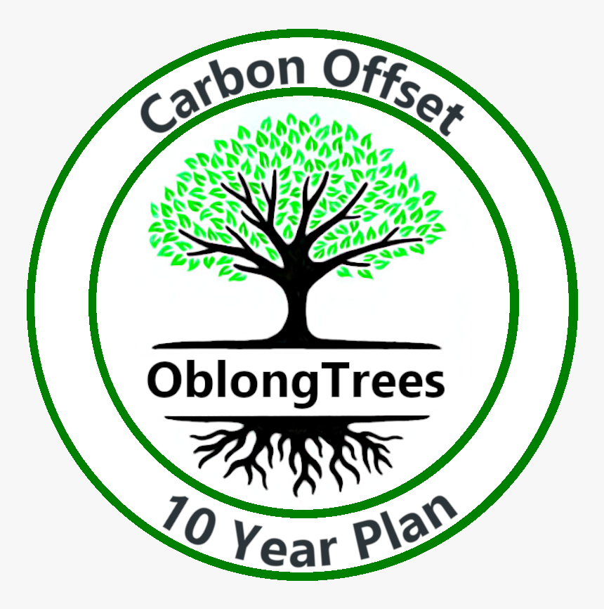 Oblong Carbon Offset Logo - Circle, HD Png Download, Free Download