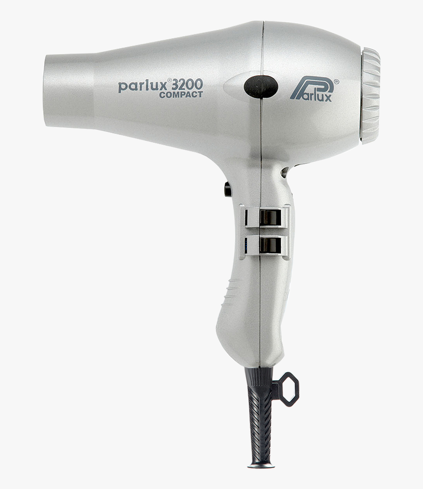 Silver - Parlux Hair Dryer Compact, HD Png Download, Free Download