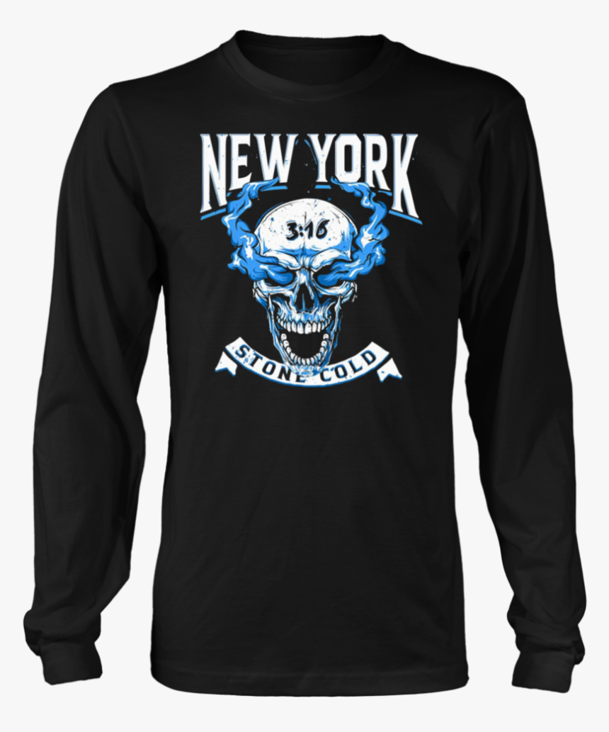 New Yourk Stone Cold Steve Austin Shirt - Long-sleeved T-shirt, HD Png Download, Free Download