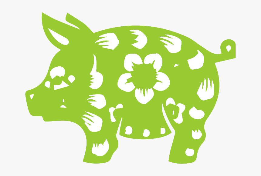 Chinese Pig Zodiac Art, HD Png Download, Free Download