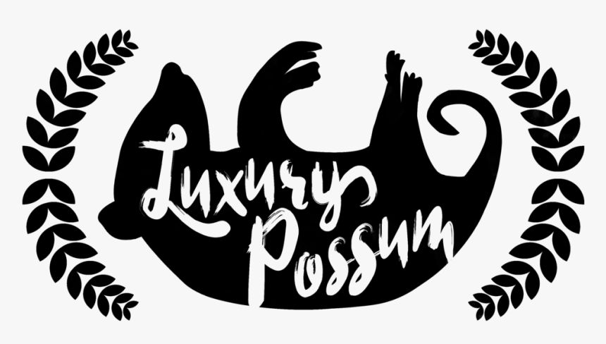 Luxurypossum-black - Luxury Possum, HD Png Download, Free Download