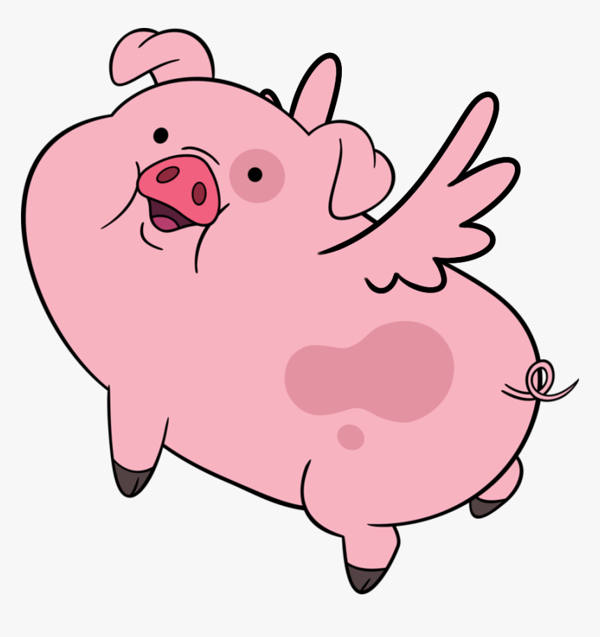 Dog Clipart Pig - Cerdito Volador, HD Png Download, Free Download