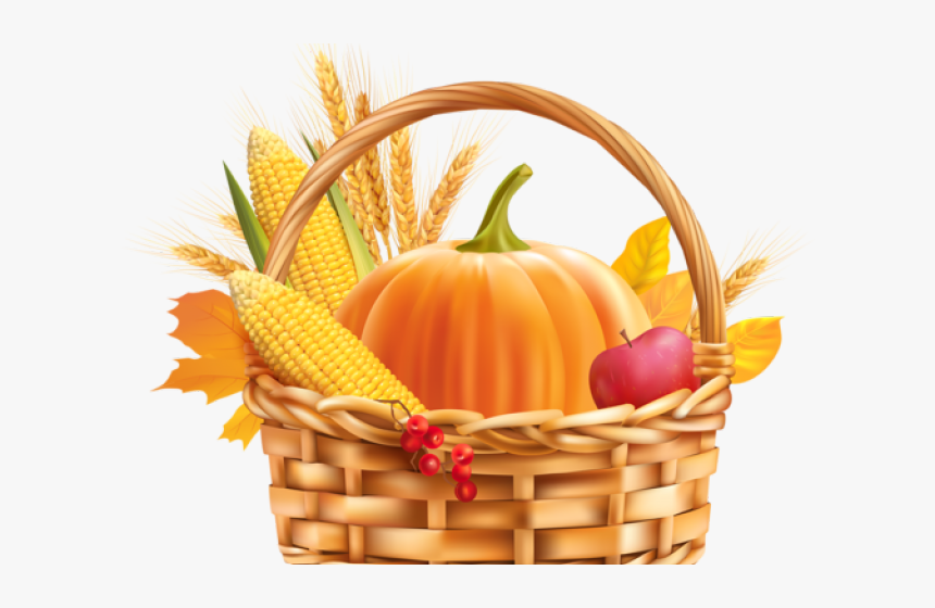 Hay Bale And Pumpkin Vector Clipart Vector Black And Transparent Background Vegetable Basket Clipart Hd Png Download Kindpng