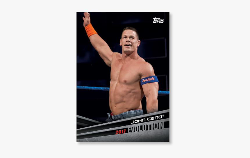 2018 Topps Wwe John Cena Evolution Poster - John Cena, HD Png Download, Free Download