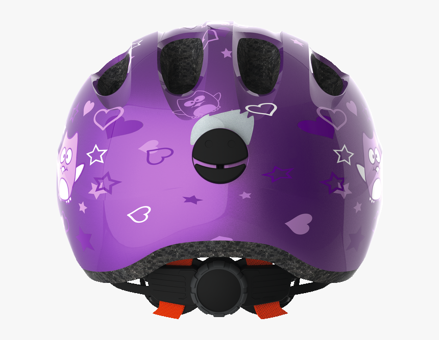 0 Purple Star Back View - Abus Smiley 2.0 Pink Butterfly, HD Png Download, Free Download