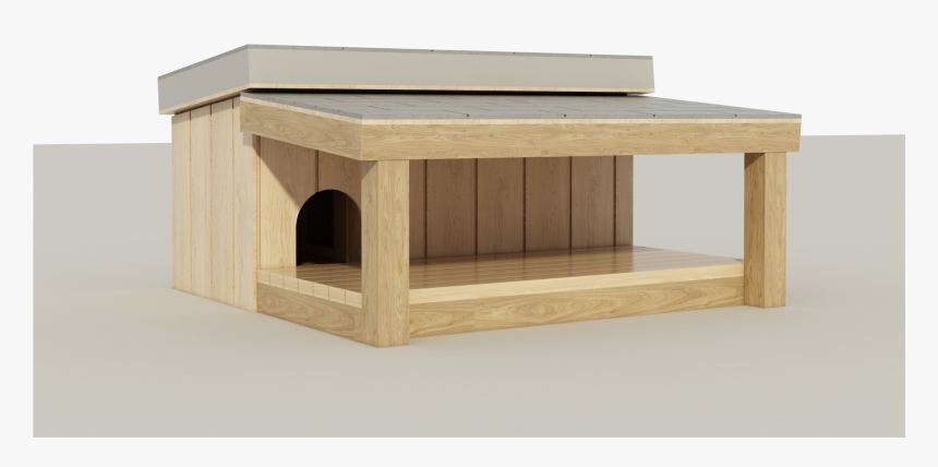 Plans To Build A Medium Sized Dog House With A Covered, HD Png Download, Free Download