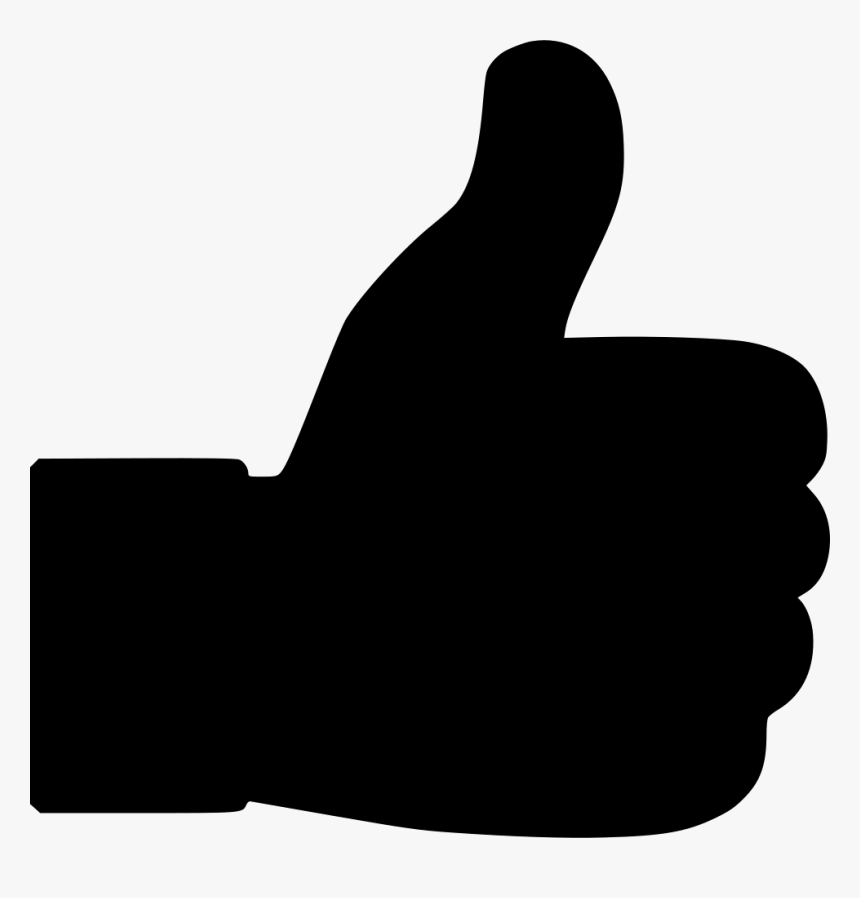 Thumbs Up Fill - Transparent Background Thumbs Up Png, Png Download, Free Download