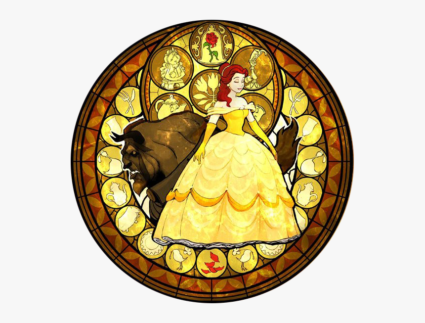 Beauty And The Beast Circle, HD Png Download, Free Download