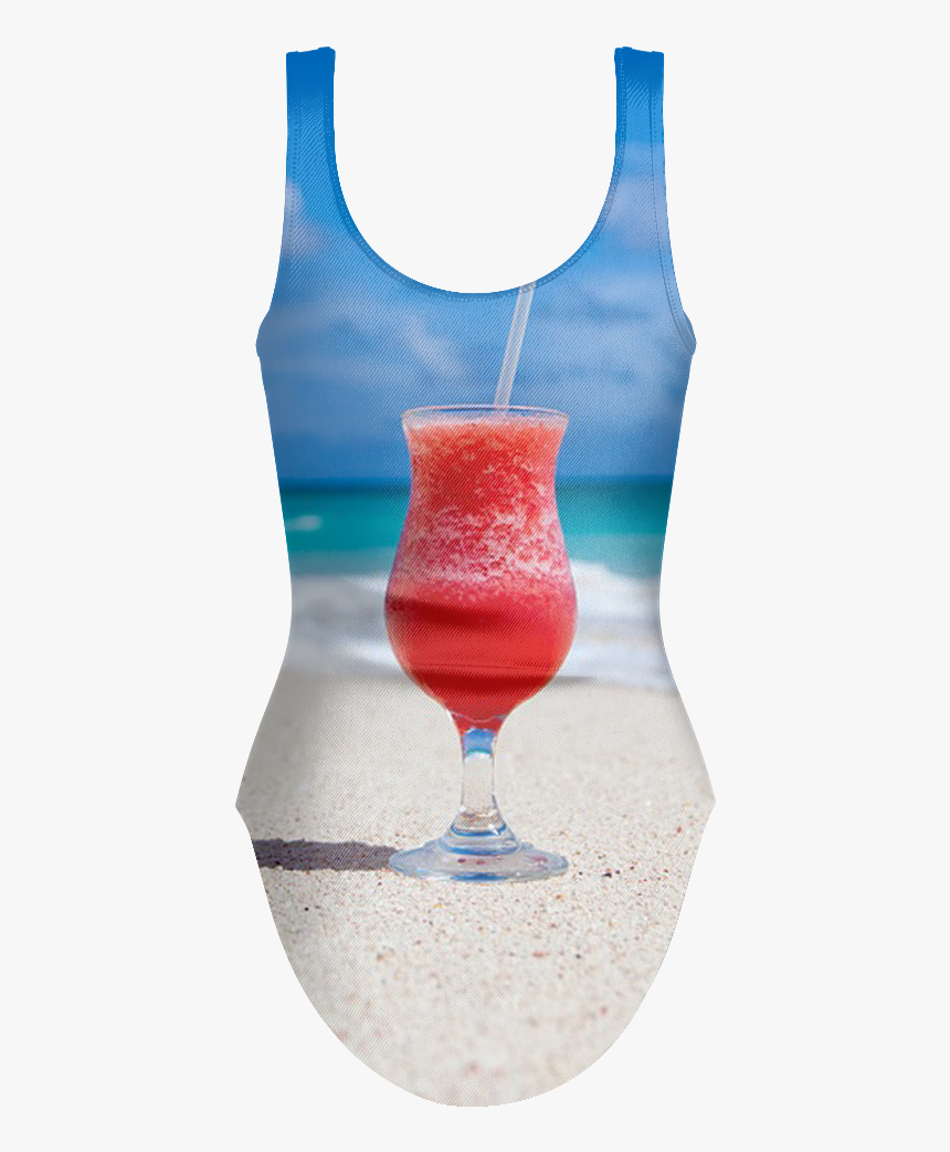 Tropical Drink Swimsuit - Need Vitamin Sea Quotes, HD Png Download, Free Download