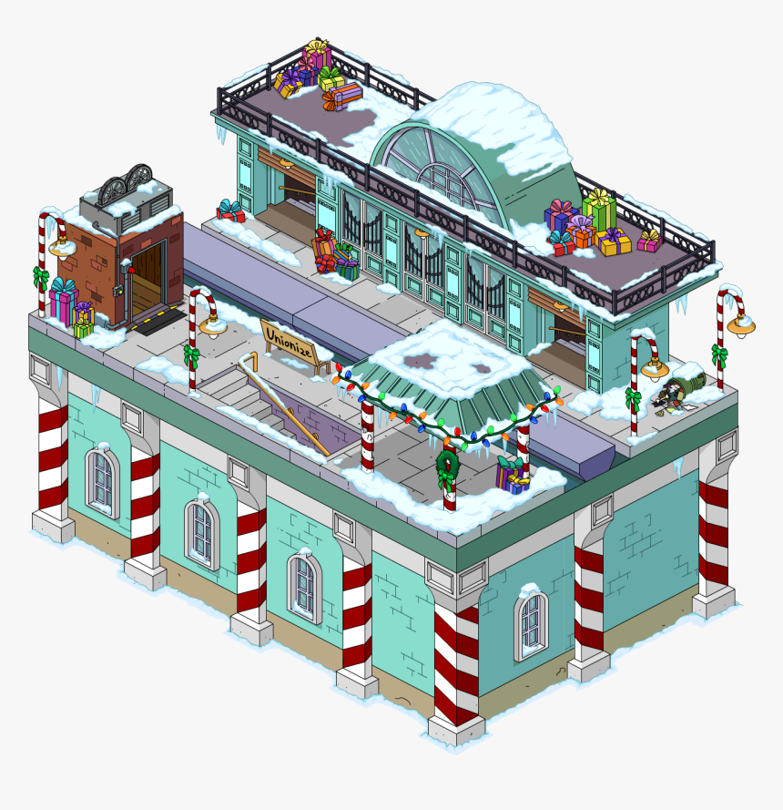 North Pole Station Flipped Snow Menu - Lego, HD Png Download, Free Download