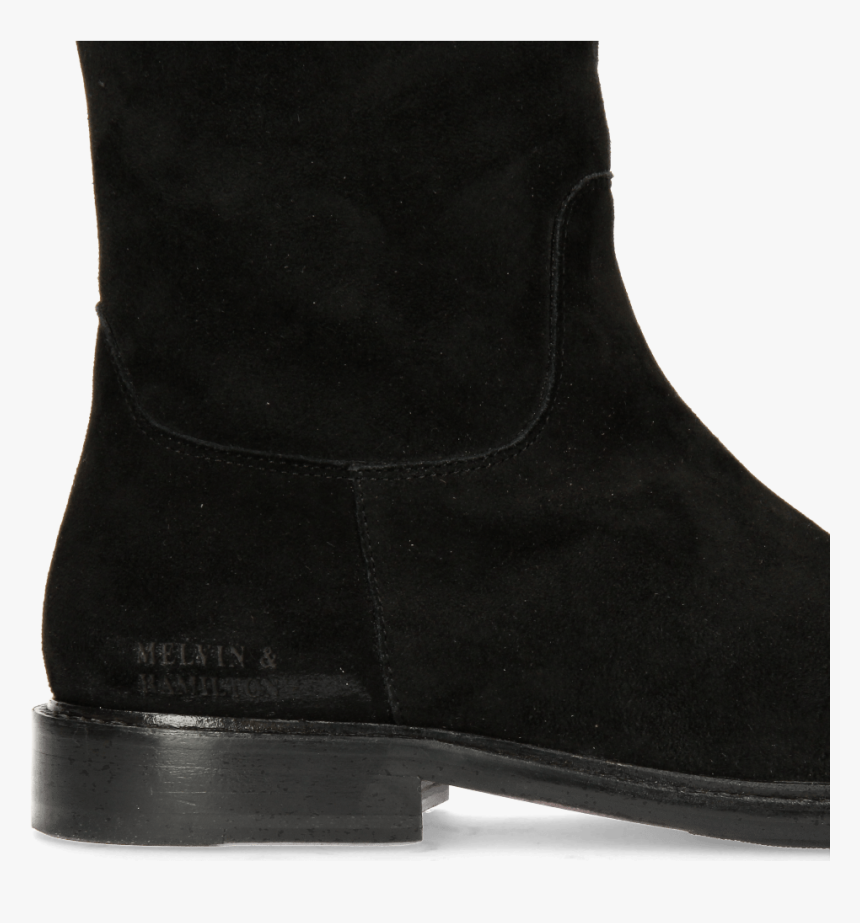 Boots Sally 65 Kid Suede Black New Hrs Thick - Work Boots, HD Png Download, Free Download