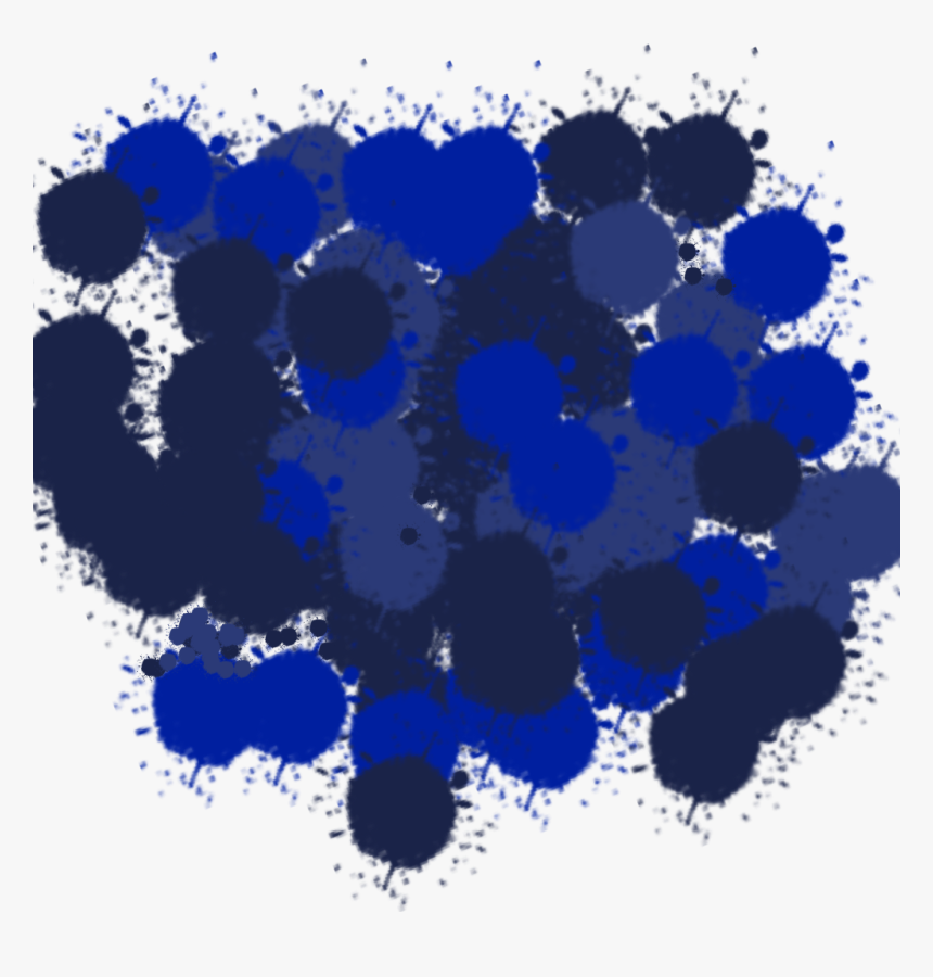 #blue #splatter #splatterpaint #splashpaint #paintsplatter - Circle, HD Png Download, Free Download