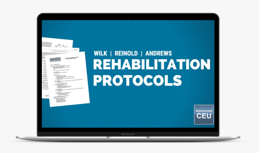 Reinold Wilk Andrews Rehabilitation Protocols - Led-backlit Lcd Display, HD Png Download, Free Download