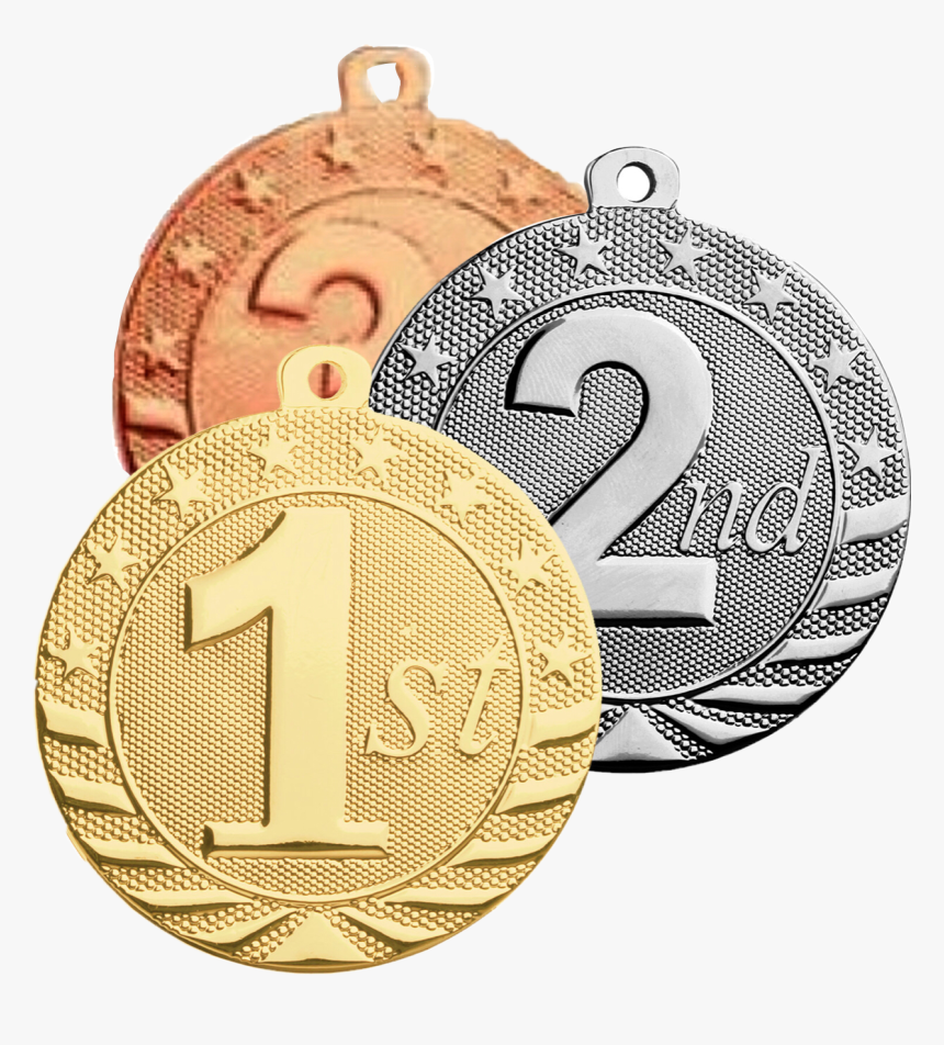 #medals #golden #silver #bronze #1st #2nd #3rd #freetoedit - Silver & Gold Medal, HD Png Download, Free Download