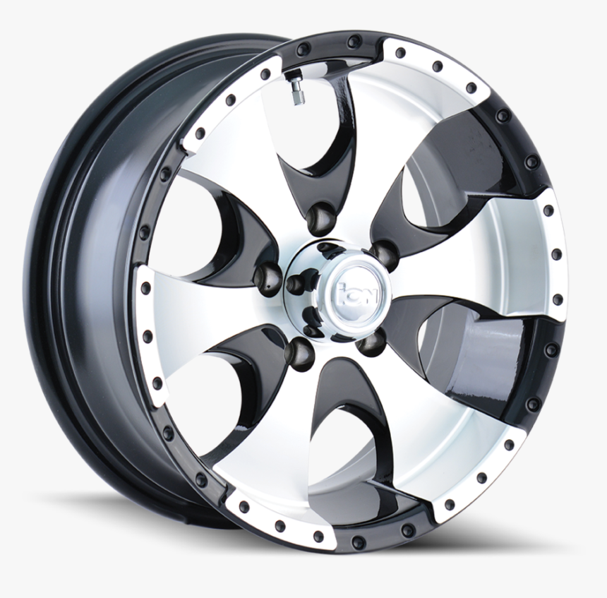 Ion136blackmachined Main - Ion Trailer Wheels, HD Png Download, Free Download