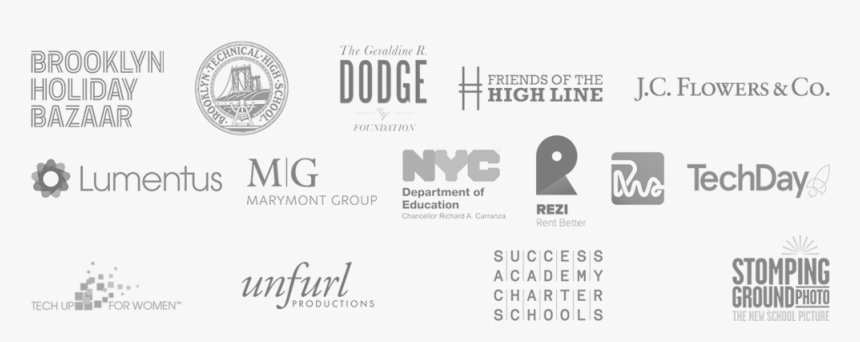 Good Job Client Logos 3rows - Friends Of The High Line, HD Png Download, Free Download