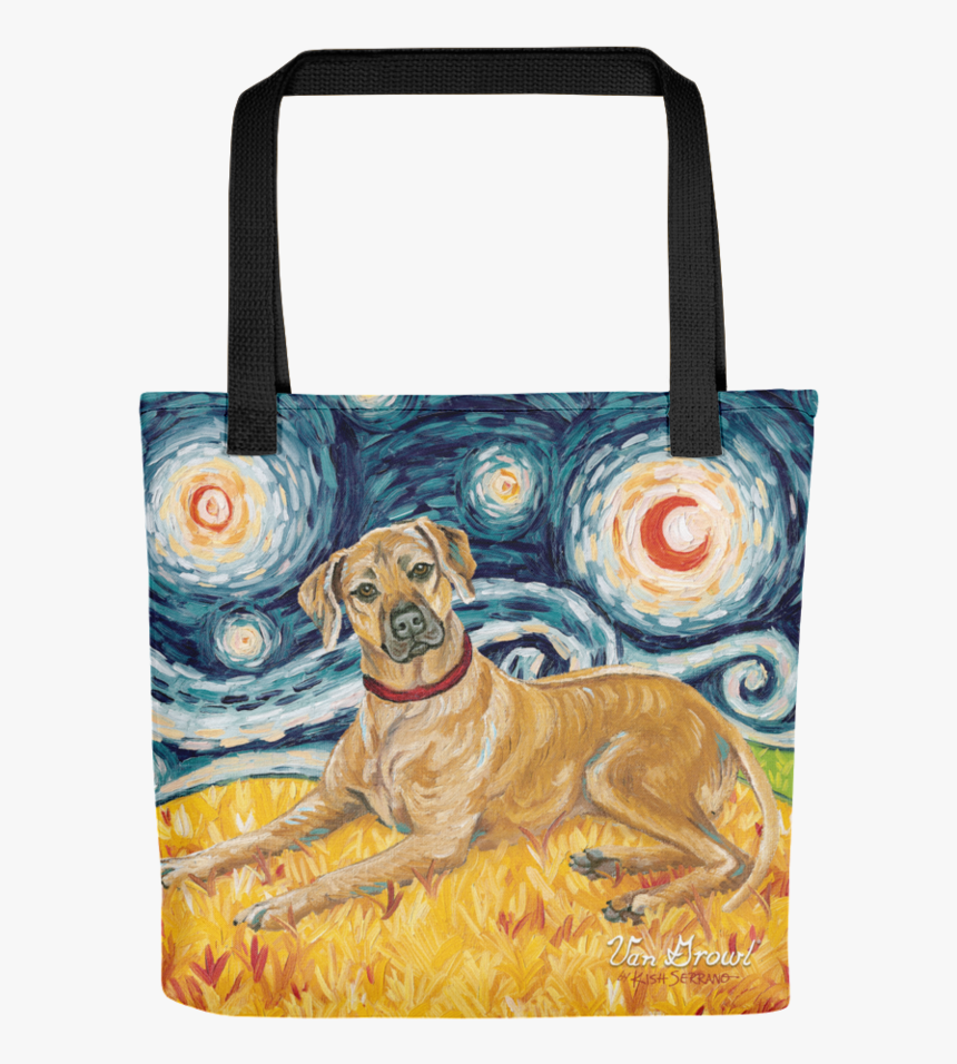 Rhodesian Ridgeback Starry Night Tote, HD Png Download, Free Download