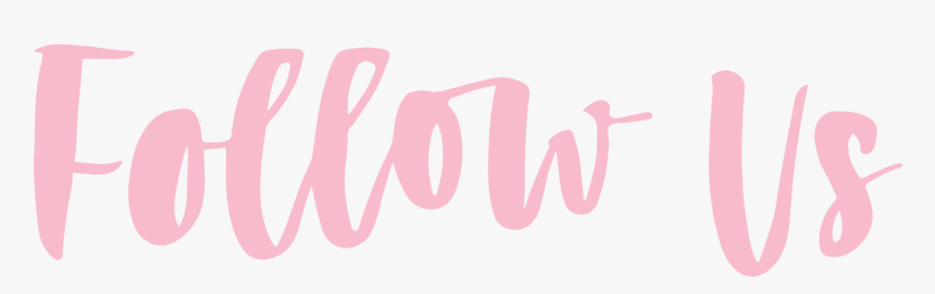 Follow Us - Follow Pink, HD Png Download, Free Download