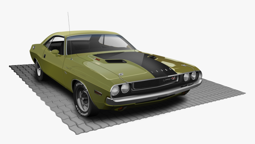 File - Dodge4 - Dodge Challenger, HD Png Download, Free Download