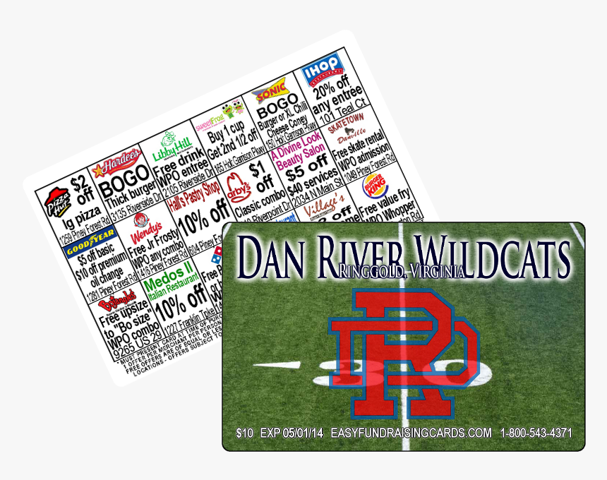 Football Discount Card Fundraiser - Publication, HD Png Download, Free Download