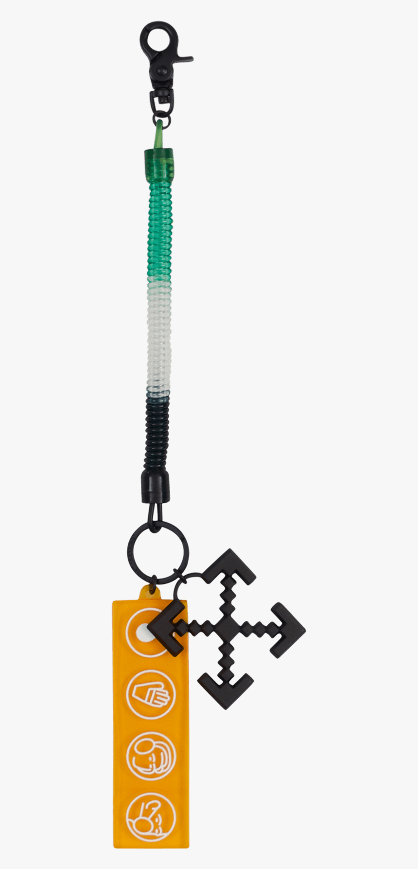 Industr Y013 Bungee, Green/orange, Hi-res - Keychain, HD Png Download, Free Download